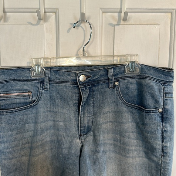 Faded Glory Size 16 Denim Capri - Picture 3 of 4